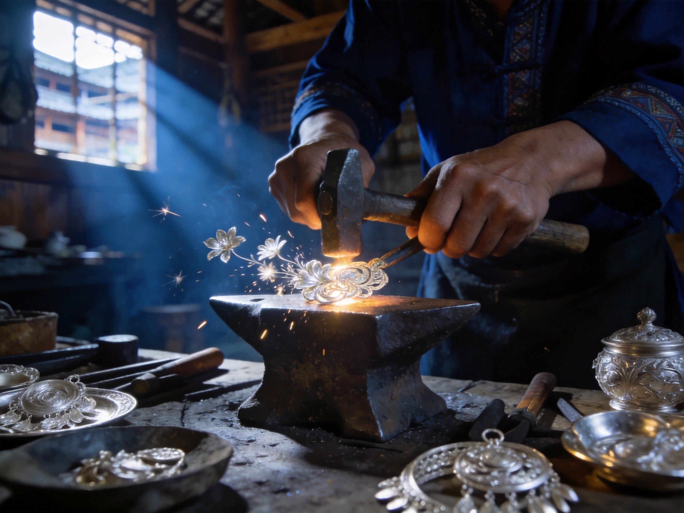 Miao Silver Forging Workshop