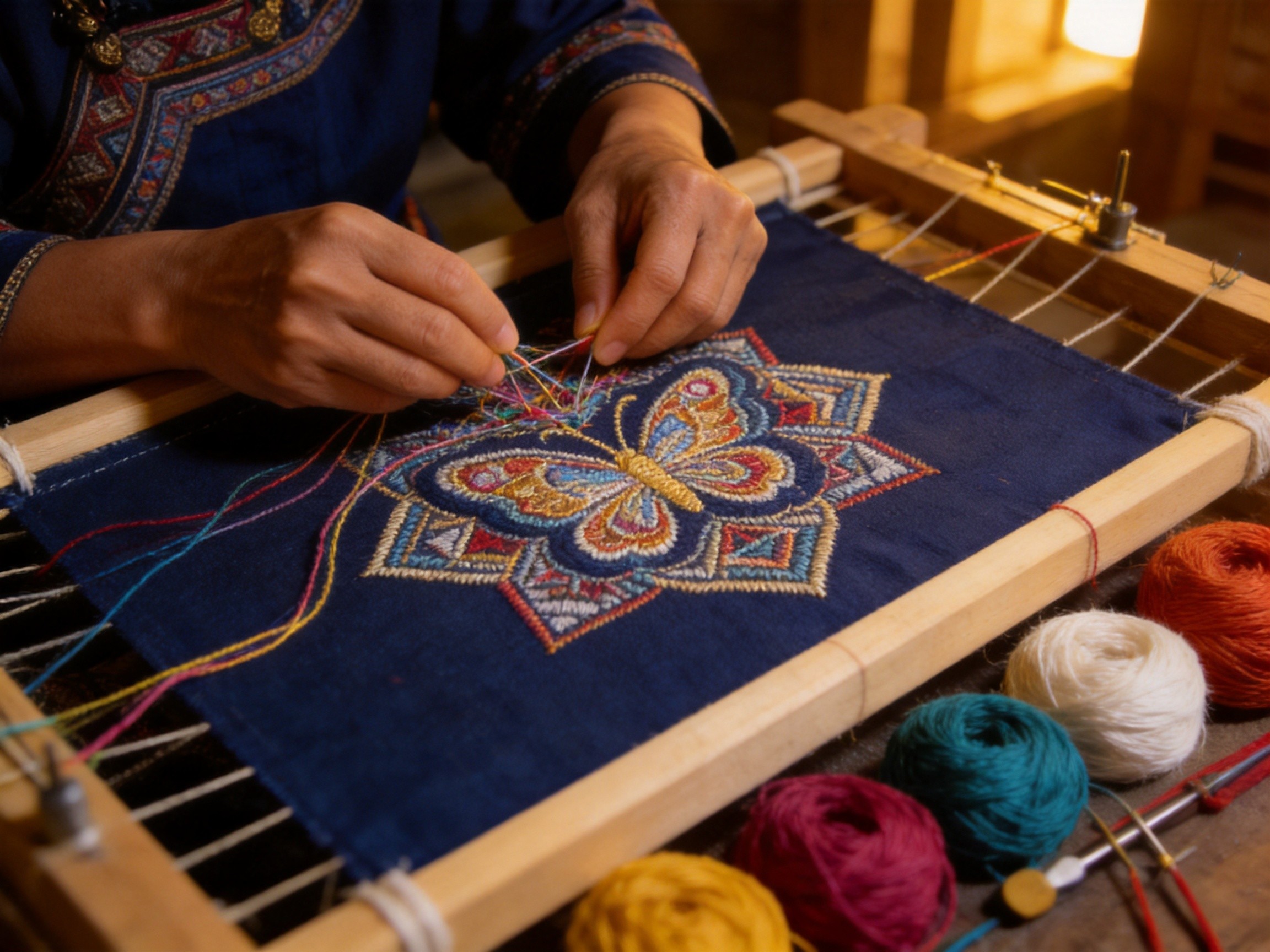 Miao Embroidery Lesson